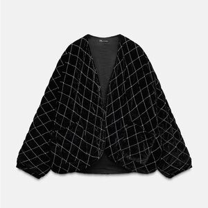 Zara Velvet Rhinestone Jacket